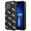 Karl Lagerfeld Allover dėklas, skirtas iPhone 13 Pro / iPhone 13 - juodas