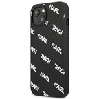 Karl Lagerfeld Allover dėklas iPhone 13 mini – juodas