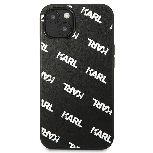 Karl Lagerfeld Allover dėklas iPhone 13 mini – juodas