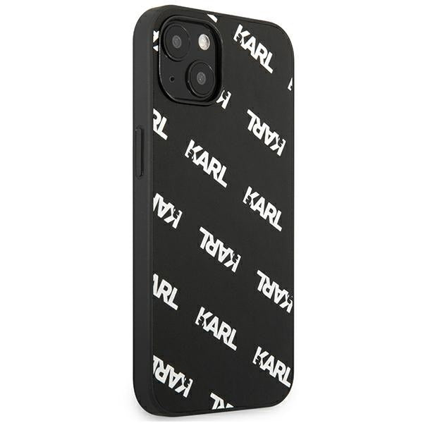Karl Lagerfeld Allover dėklas iPhone 13 mini – juodas