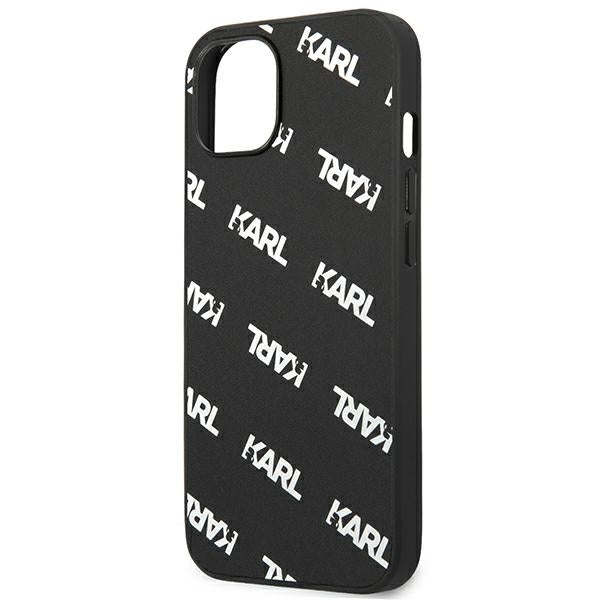 Karl Lagerfeld Allover dėklas iPhone 13 mini – juodas