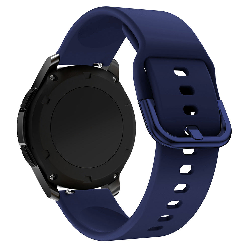Silikoninė apyrankė Samsung Galaxy Watch 20 mm – tamsiai mėlyna -- Samsung Galaxy Watch 7 (40mm)
