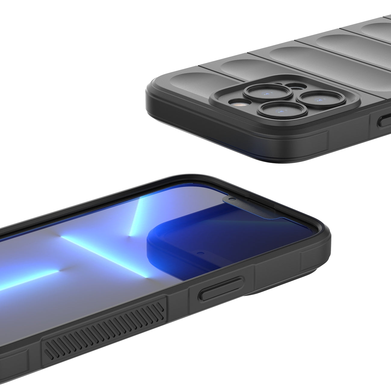Magic Shield dėklas iPhone 13 Pro – šviesiai mėlynas