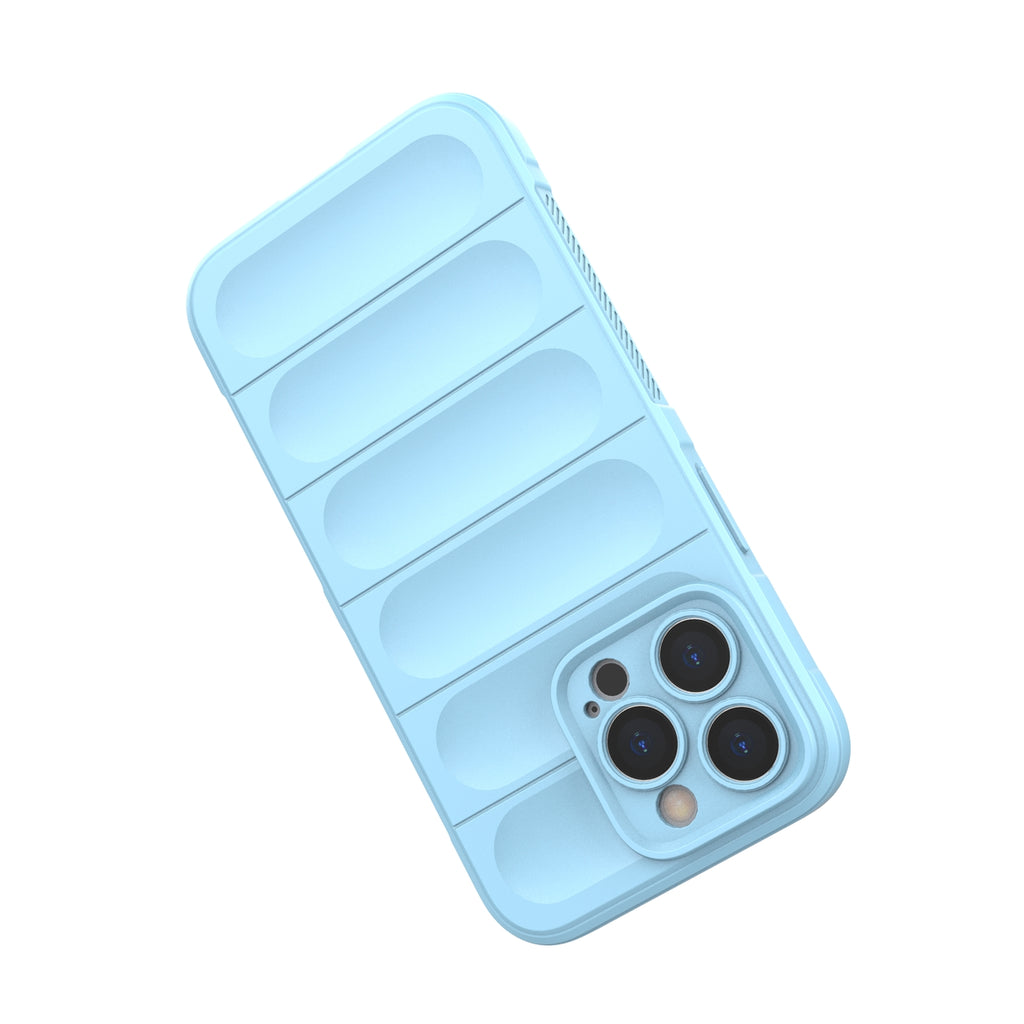 Magic Shield dėklas iPhone 13 Pro – šviesiai mėlynas