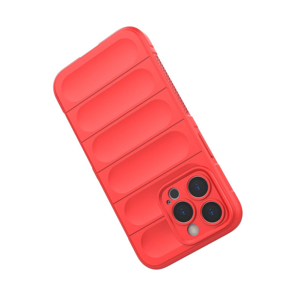 Magic Shield dėklas iPhone 13 Pro Max – raudonas