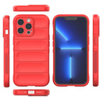 Magic Shield dėklas iPhone 13 Pro Max – raudonas