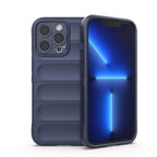Magic Shield dėklas iPhone 13 Pro Max – tamsiai mėlynas
