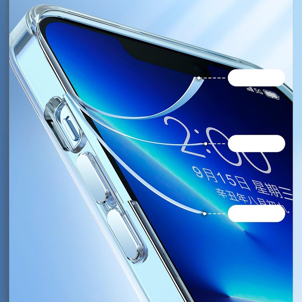 Kingxbar Elegant Series skaidrus dėklas iPhone 13 Pro