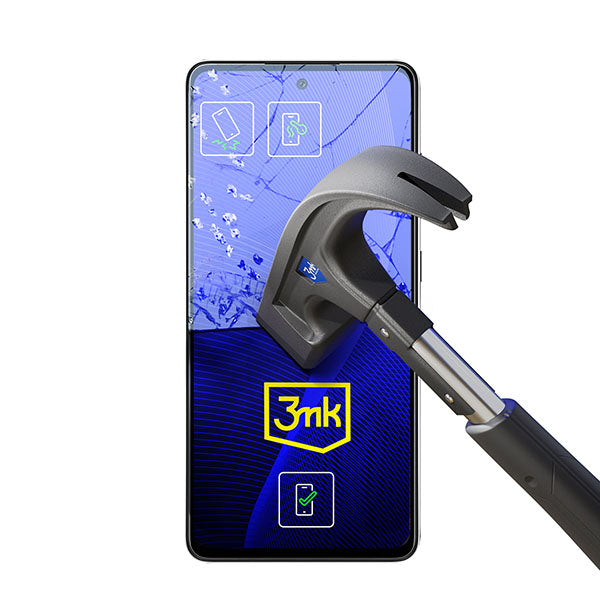 3mk FlexibleGlass™ hibridinis stiklas, skirtas Samsung Galaxy A52 4G / 5G / A52s 5G -- Samsung Galaxy A52 4G