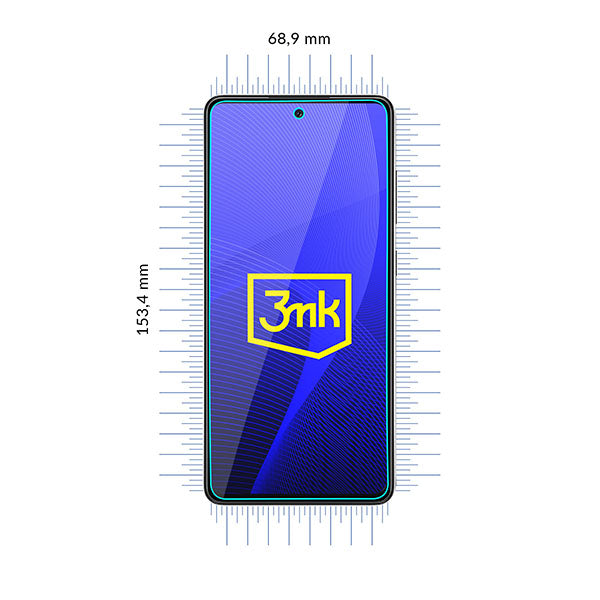 3mk FlexibleGlass™ hibridinis stiklas, skirtas Samsung Galaxy A52 4G / 5G / A52s 5G -- Samsung Galaxy A52 4G