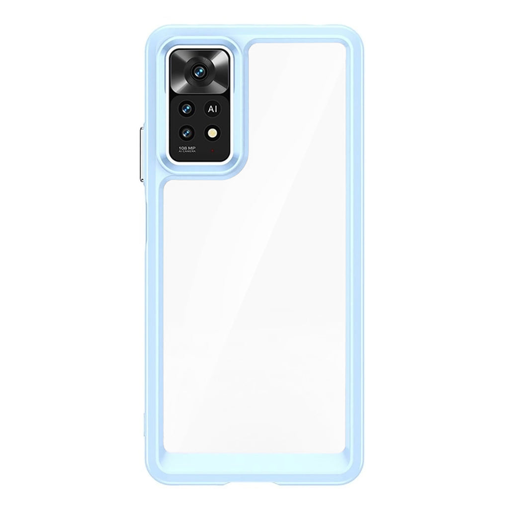 Outer Space Case silikoninis dėklas Xiaomi Poco M4 Pro 5G – mėlynas -- Xiaomi Poco M4 Pro