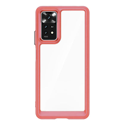 Dėklas Xiaomi Poco M4 Pro 5G Outer Space Case – raudonas -- Xiaomi Poco M4 Pro