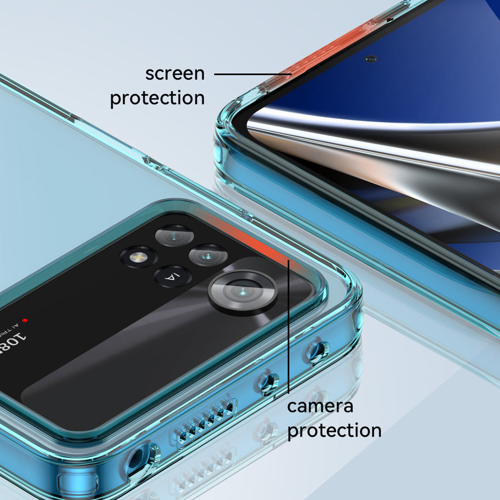 Hibridinis dėklas Xiaomi Poco X4 Pro 5G – mėlynas -- Xiaomi Poco X4 Pro