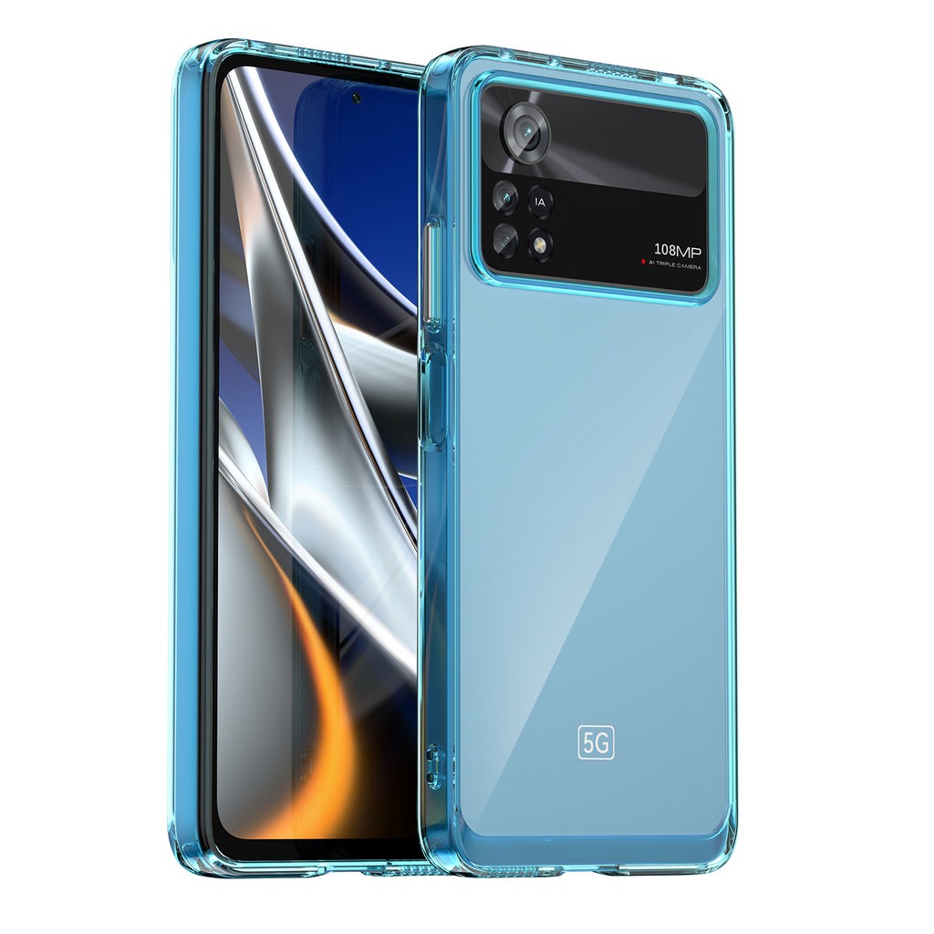 Hibridinis dėklas Xiaomi Poco X4 Pro 5G – mėlynas -- Xiaomi Poco X4 Pro