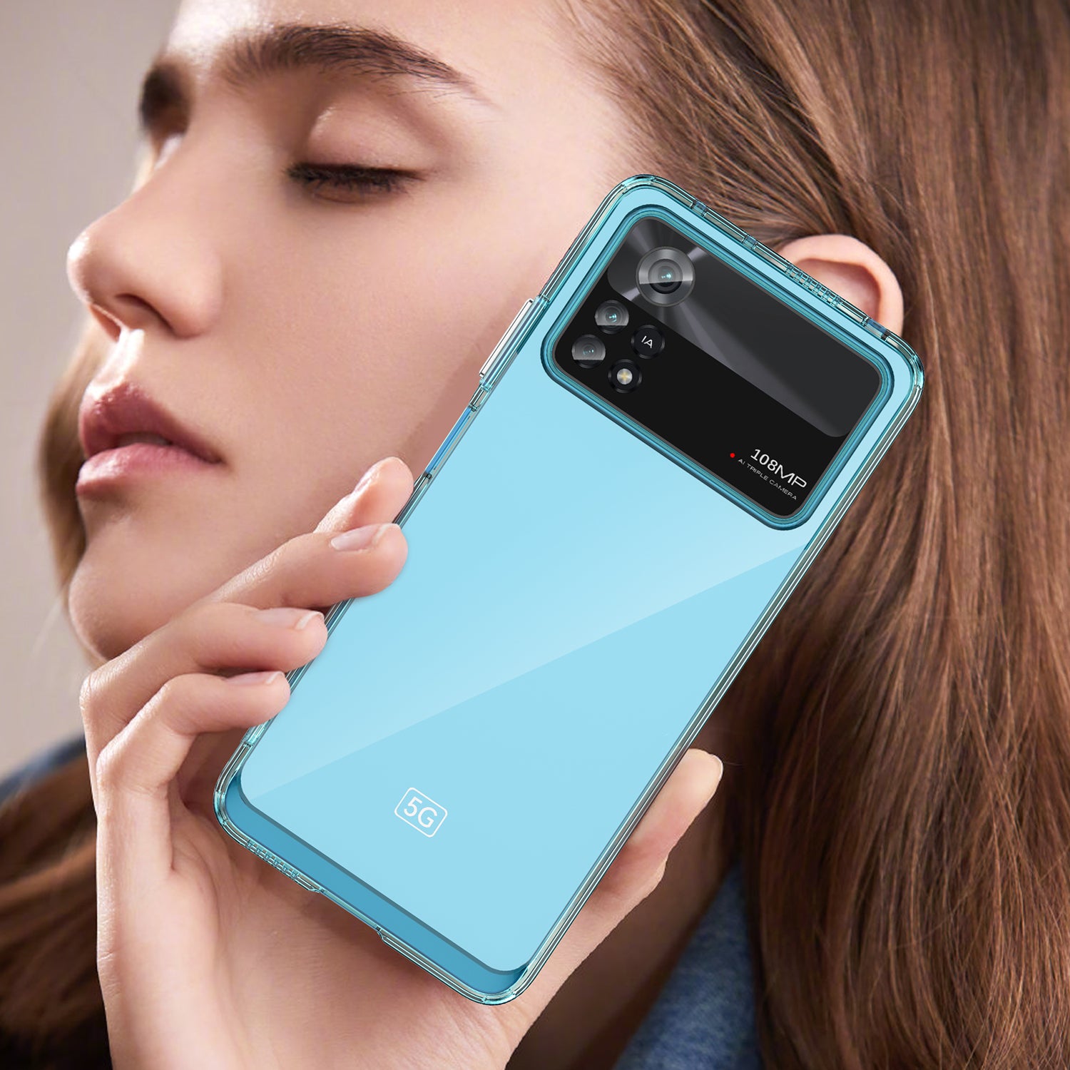 Hibridinis dėklas Xiaomi Poco X4 Pro 5G – mėlynas -- Xiaomi Poco X4 Pro