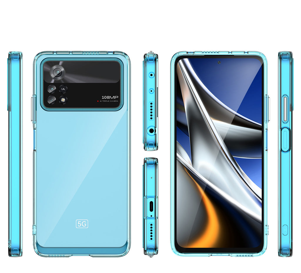 Hibridinis dėklas Xiaomi Poco X4 Pro 5G – mėlynas -- Xiaomi Poco X4 Pro