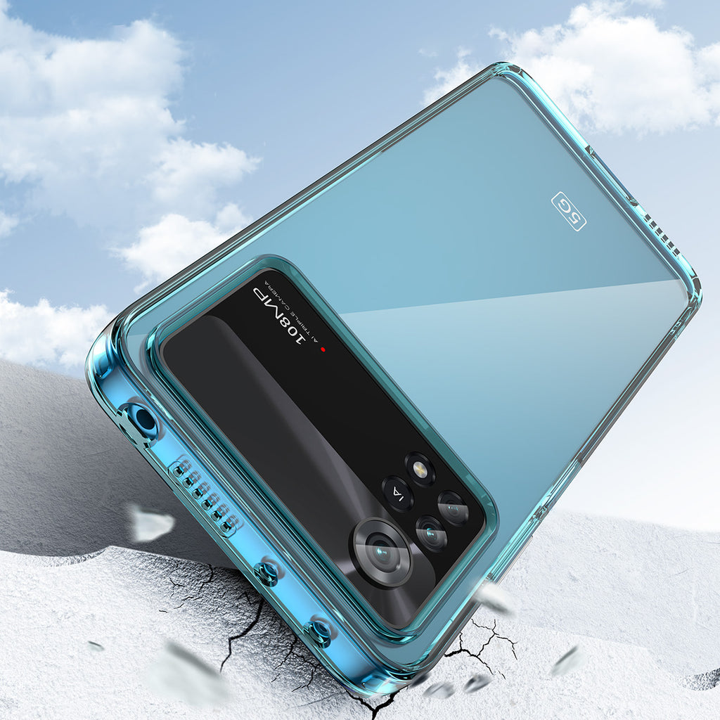 Hibridinis dėklas Xiaomi Poco X4 Pro 5G – mėlynas -- Xiaomi Poco X4 Pro