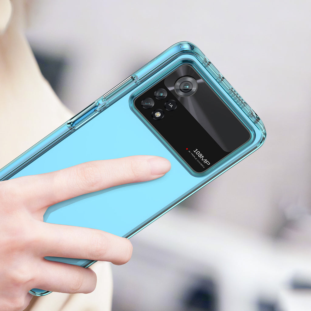 Hibridinis dėklas Xiaomi Poco X4 Pro 5G – mėlynas -- Xiaomi Poco X4 Pro