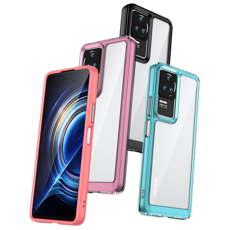 Outer Space Case dėklas Xiaomi Poco F4 5G – juodas -- Xiaomi Poco F4