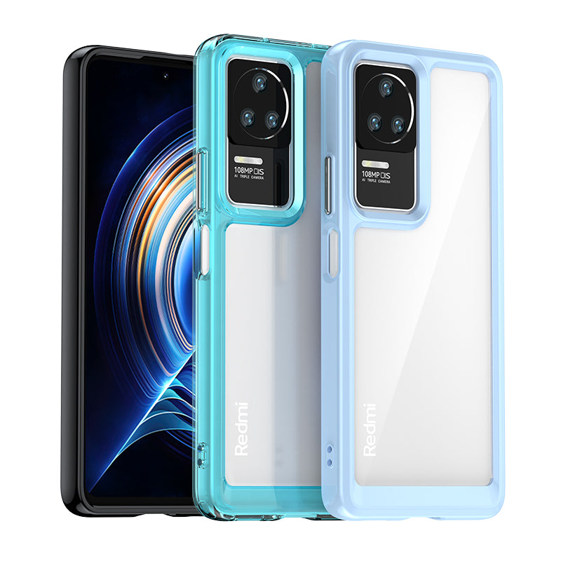 Outer Space Case dėklas Xiaomi Poco F4 5G – juodas -- Xiaomi Poco F4