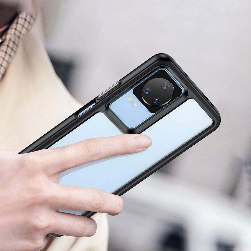 Outer Space Case dėklas Xiaomi Poco F4 5G – juodas -- Xiaomi Poco F4