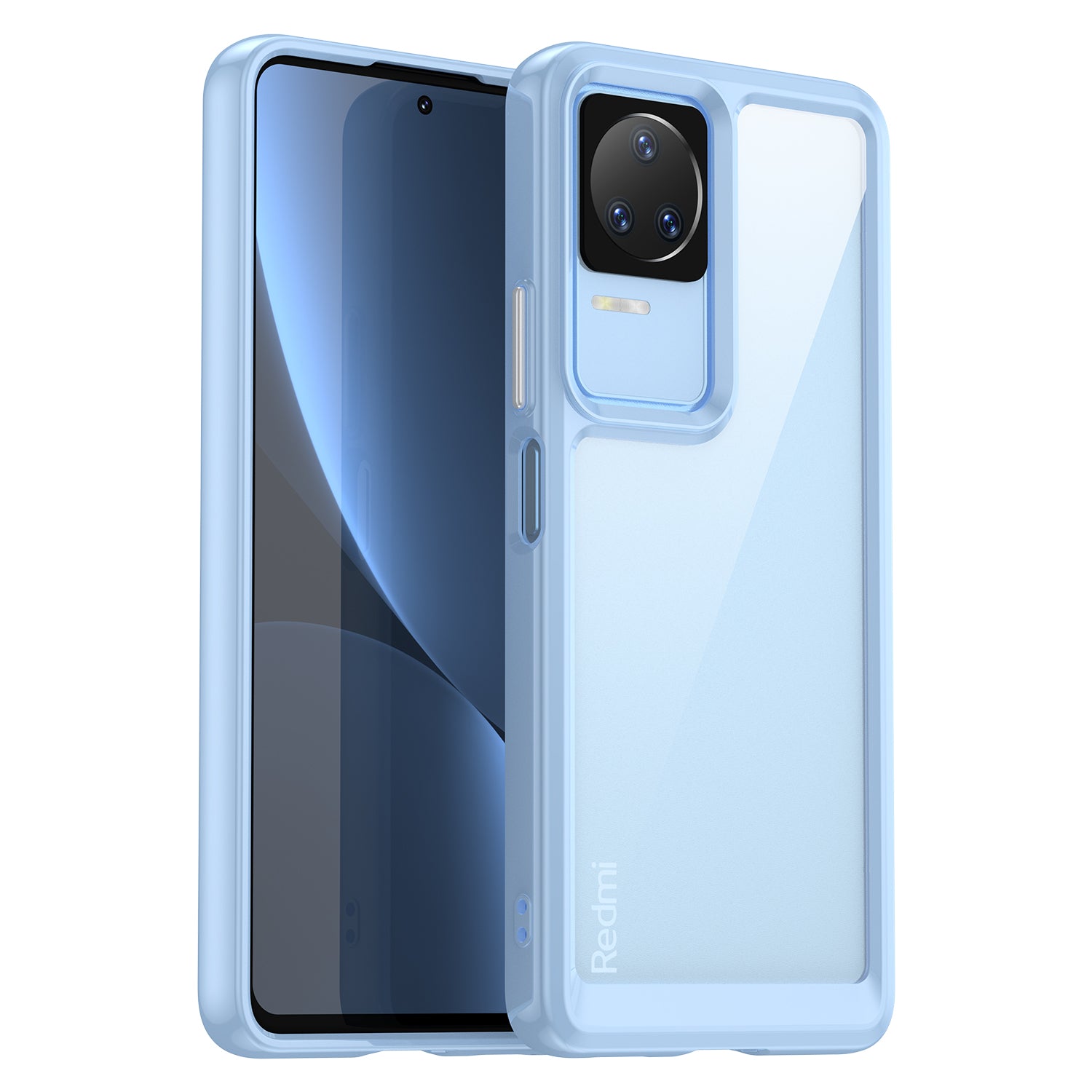 Xiaomi Poco F4 5G dėklas Outer Space – mėlynas -- Xiaomi Poco F4