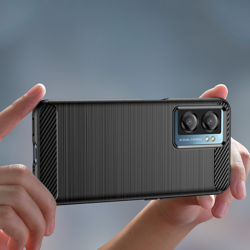 Anglies rašto TPU dėklas Xiaomi Poco F4 5G – juodas -- Xiaomi Poco F4