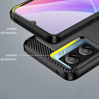 Anglies rašto TPU dėklas Xiaomi Poco F4 5G – juodas -- Xiaomi Poco F4