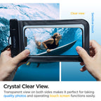 Spigen Aqua Shield A601 vandeniui atsparus dėklas IPX8 – juodas -- Cell phone cases and covers