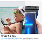 Spigen Aqua Shield A601 vandeniui atsparus dėklas IPX8 – juodas -- Cell phone cases and covers