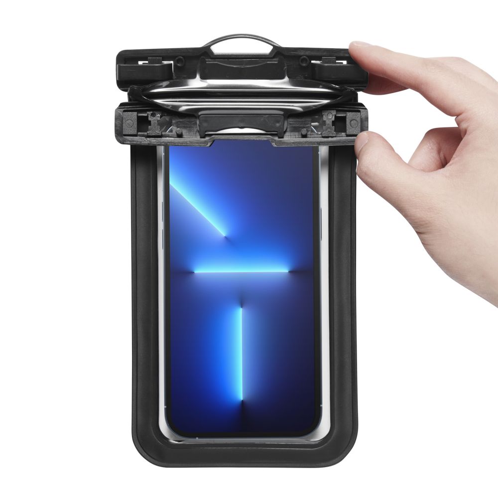 Spigen Aqua Shield A601 vandeniui atsparus dėklas IPX8 – juodas -- Cell phone cases and covers