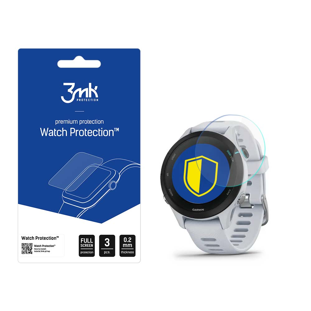 3mk Watch Protection™ v. FlexibleGlass Lite hibridinis stiklas Garmin Forerunner 255s Music -- Garmin Forerunner 255s Music
