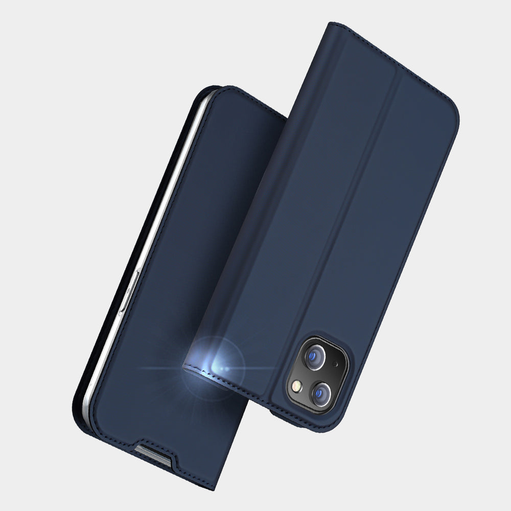Dux Ducis Skin Pro atverčiamas dėklas iPhone 14 Plus – juodas