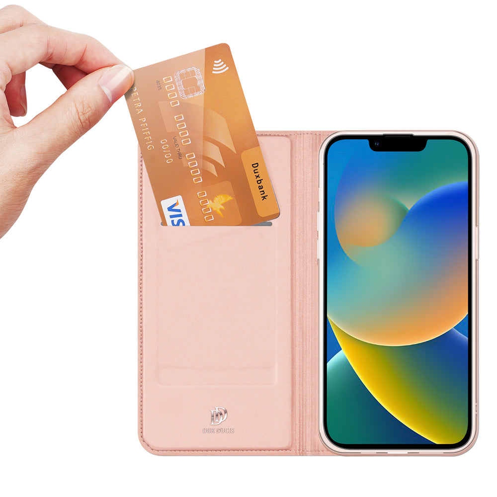 Dux Ducis Skin Pro dėklas iPhone 14 Plus – rožinis -- iPhone 14 Plus