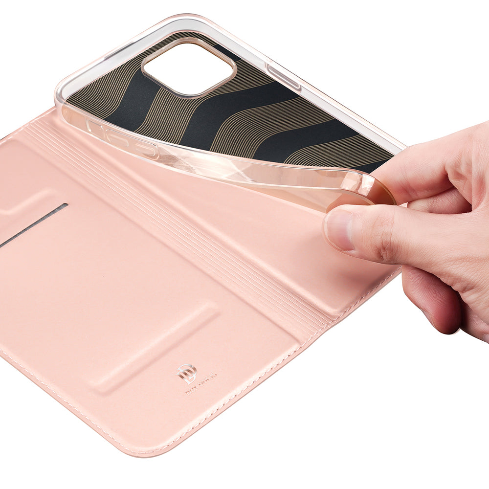 Dux Ducis Skin Pro dėklas iPhone 14 Plus – rožinis -- iPhone 14 Plus