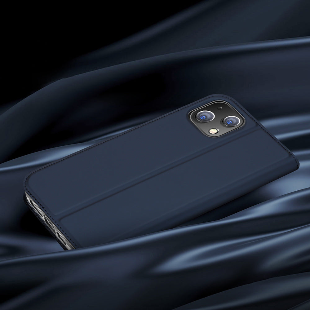 Dux Ducis Skin Pro atverčiamas dėklas iPhone 14 Plus – auksinis