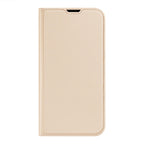 Dux Ducis Skin Pro atverčiamas dėklas iPhone 14 Pro – auksinis