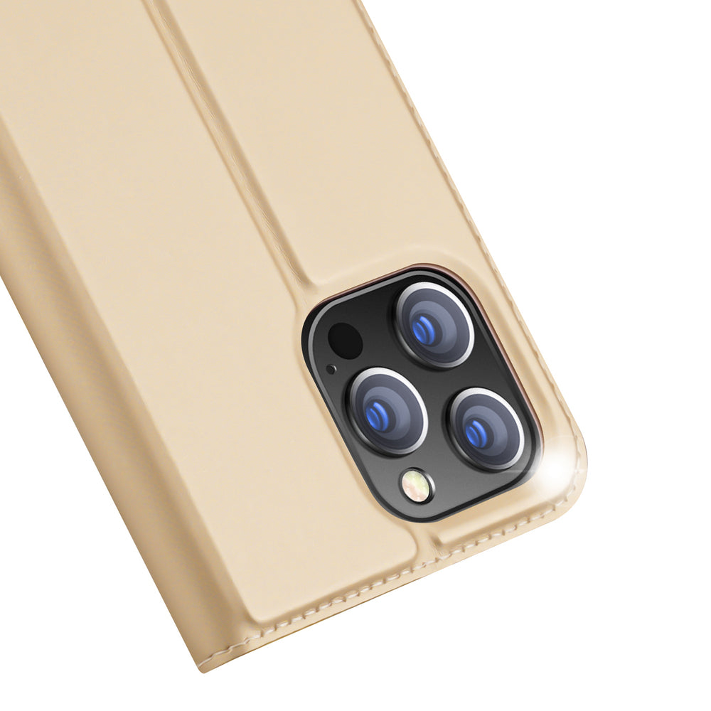 Dux Ducis Skin Pro dėklas iPhone 14 Pro Max – auksinis -- iPhone 14 Pro Max