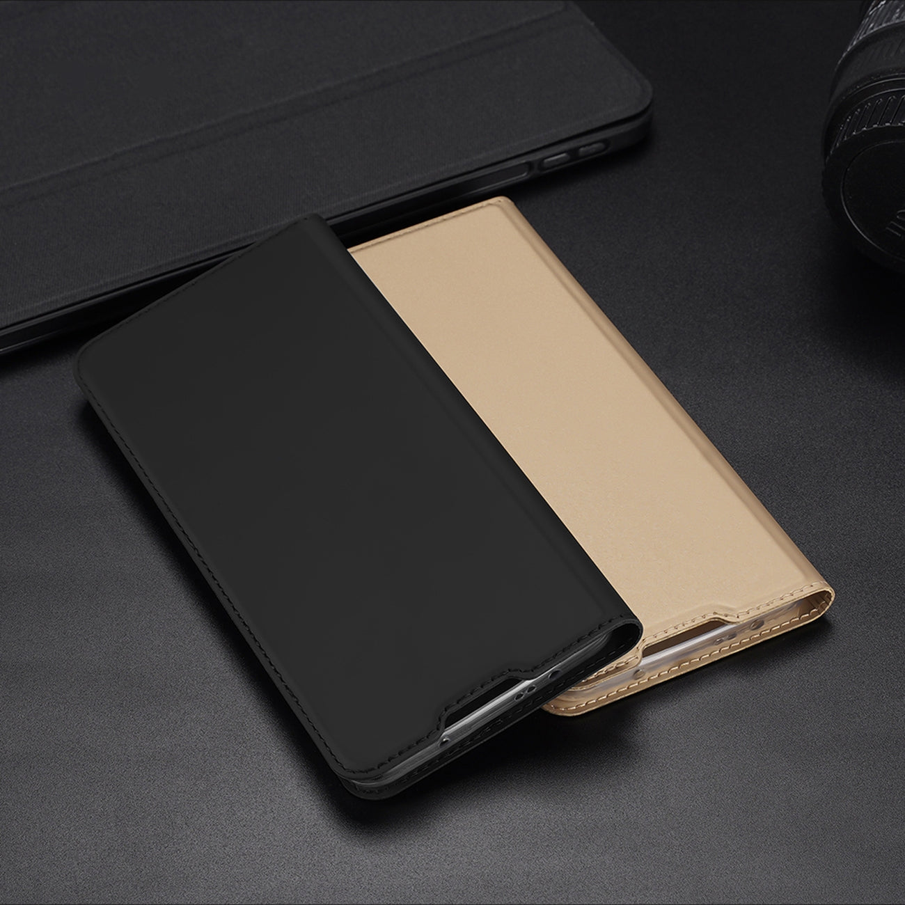 Dux Ducis Skin Pro dėklas Xiaomi Poco F4 5G – juodas -- Xiaomi Poco F4