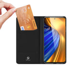Dux Ducis Skin Pro dėklas Xiaomi Poco F4 5G – juodas -- Xiaomi Poco F4