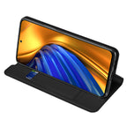 Dux Ducis Skin Pro dėklas Xiaomi Poco F4 5G – juodas -- Xiaomi Poco F4