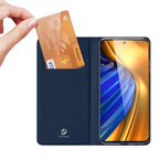 Dux Ducis Skin Pro dėklas Xiaomi Poco F4 5G – mėlynas -- Xiaomi Poco F4