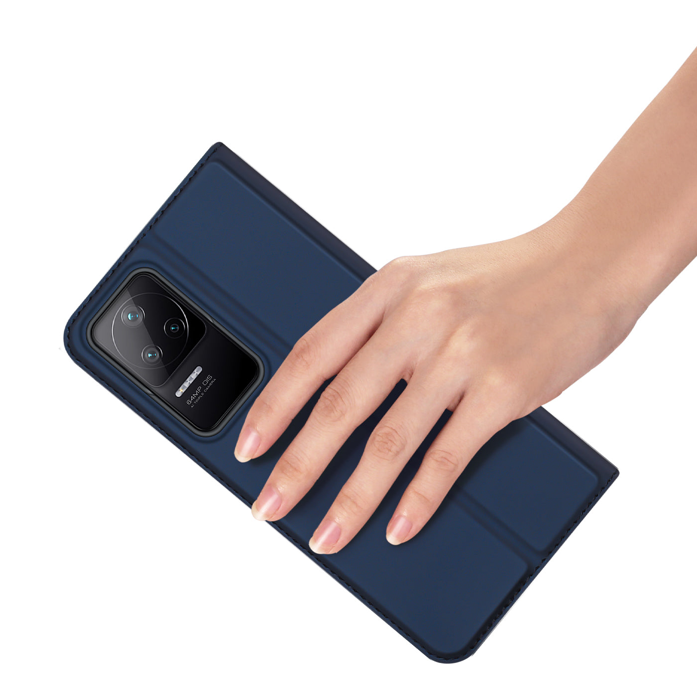 Dux Ducis Skin Pro dėklas Xiaomi Poco F4 5G – mėlynas -- Xiaomi Poco F4
