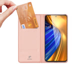 Dux Ducis Skin Pro dėklas Xiaomi Poco F4 5G – rožinis -- Xiaomi Poco F4
