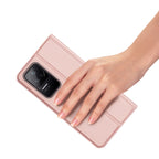 Dux Ducis Skin Pro dėklas Xiaomi Poco F4 5G – rožinis -- Xiaomi Poco F4