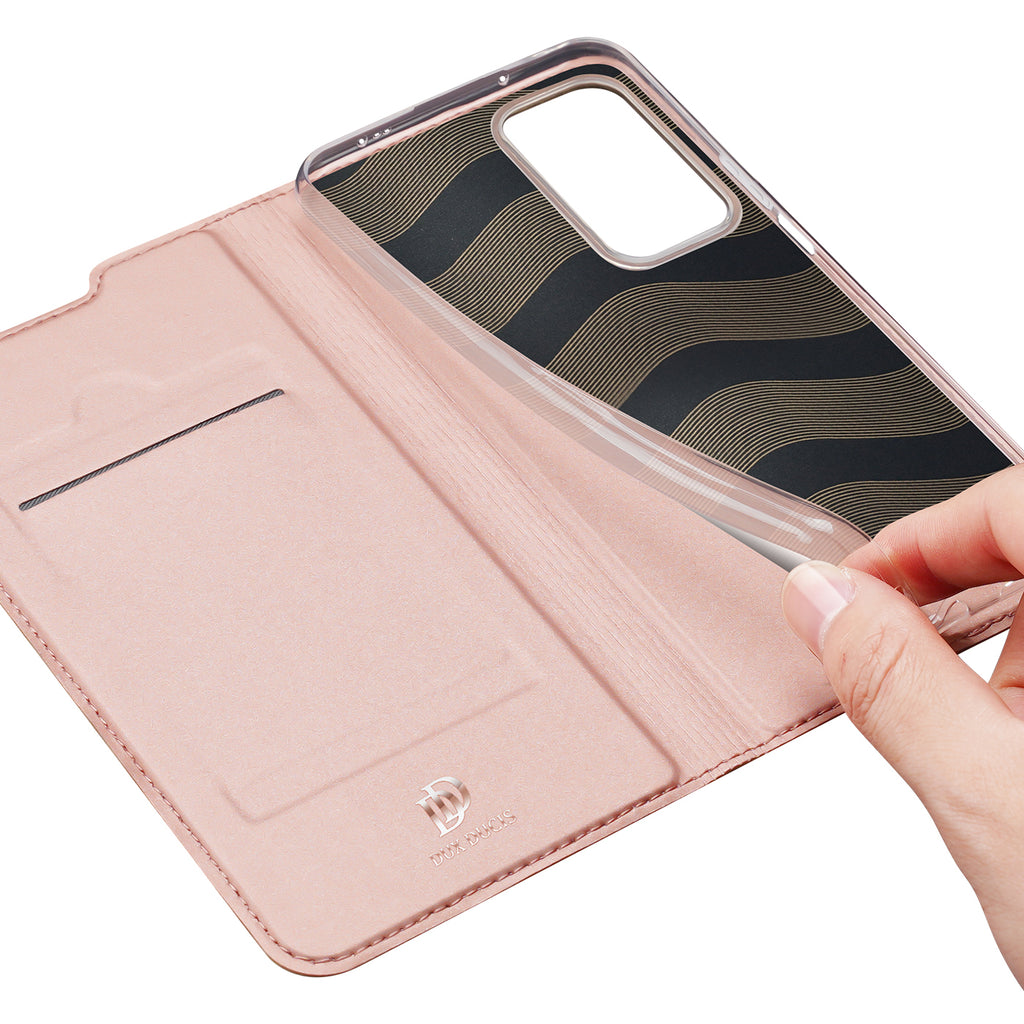 Dux Ducis Skin Pro dėklas Xiaomi Poco F4 5G – rožinis -- Xiaomi Poco F4