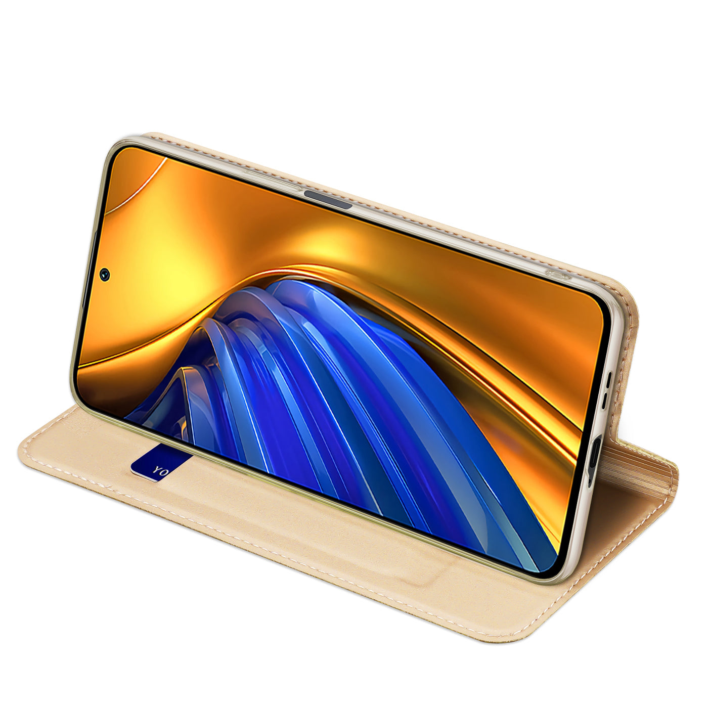 Dux Ducis Skin Pro dėklas Xiaomi Poco F4 5G – auksinis -- Xiaomi Poco F4
