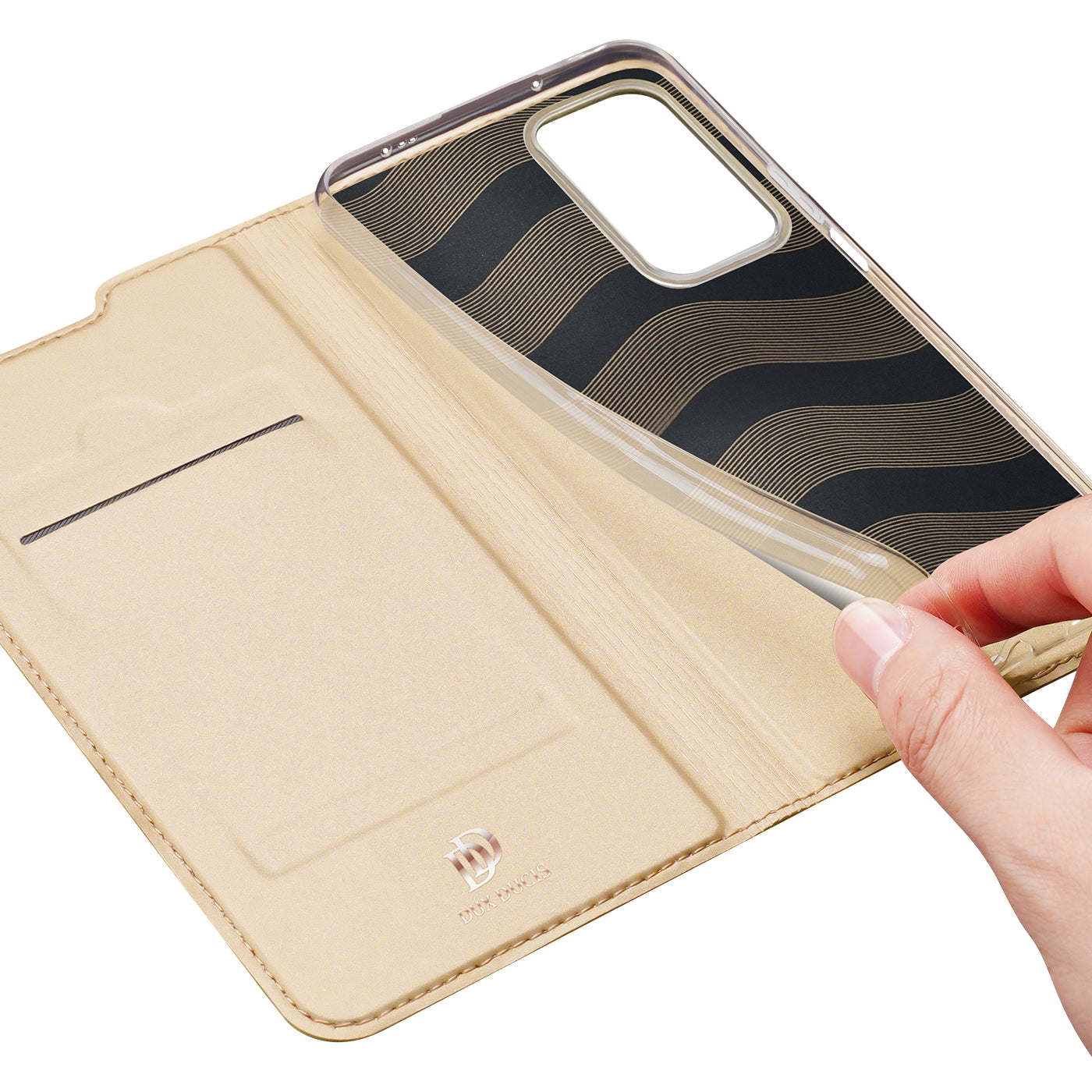 Dux Ducis Skin Pro dėklas Xiaomi Poco F4 5G – auksinis -- Xiaomi Poco F4