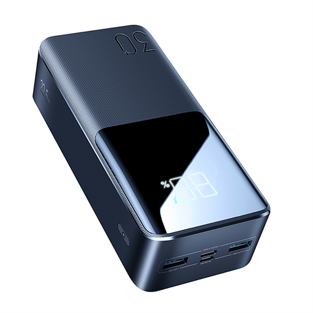 Joyroom maitinimo blokas 30000mAh 22.5W PD QC3.0 AFC juodas (JR-QP193) -- Powerbanks