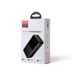 Joyroom maitinimo blokas 30000mAh 22.5W PD QC3.0 AFC juodas (JR-QP193) -- Powerbanks